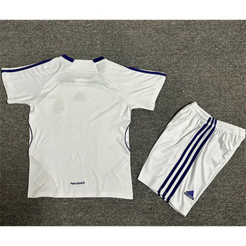 Maglia retro del Real Madrid 2007/08 campo casa - Bianca