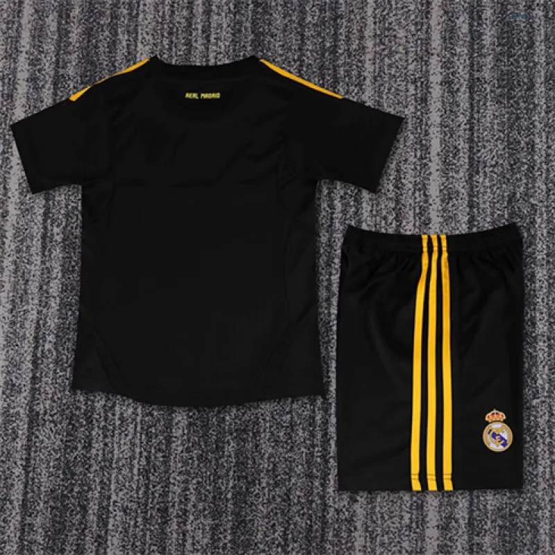 Camiseta de portero retro infantil del Real Madrid 2011/12 - Negro