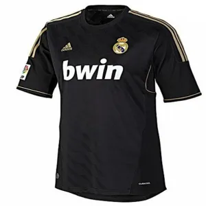 Real Madrid Retro-Trikot 2011/12 Auswärtsspiel - Schwarz