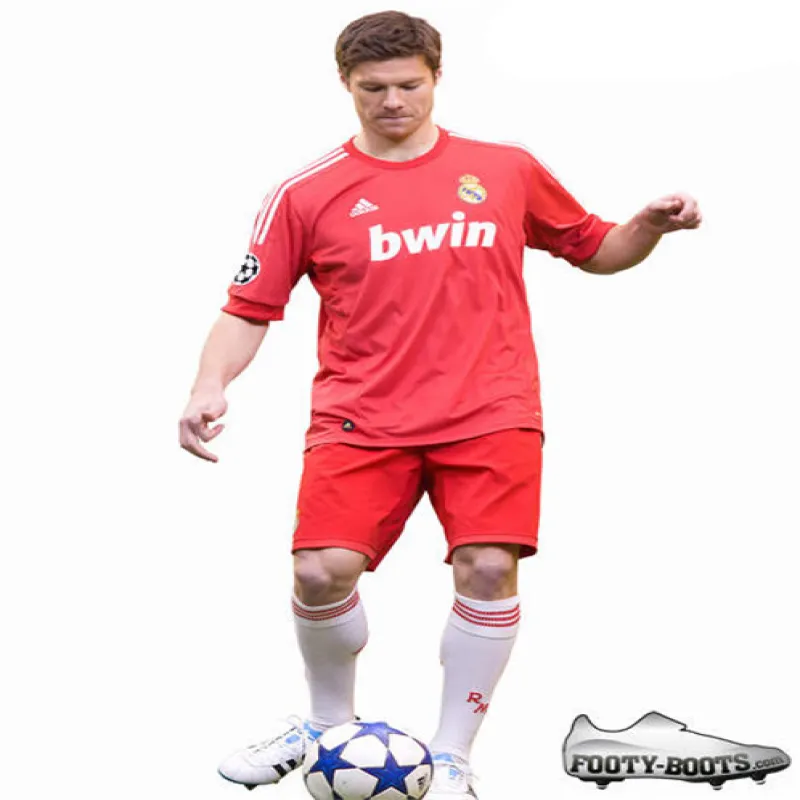 Tercera camiseta retro del Real Madrid 2011/12 - Rojo