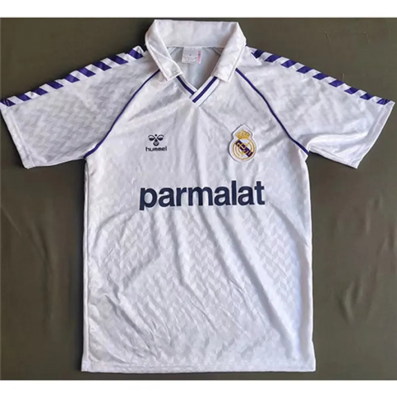 Maglia retro del Real Madrid 2008 campo casa - Bianca