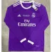 Maglia retro a maniche lunghe del Real Madrid 2016/17 trasferta - Viola