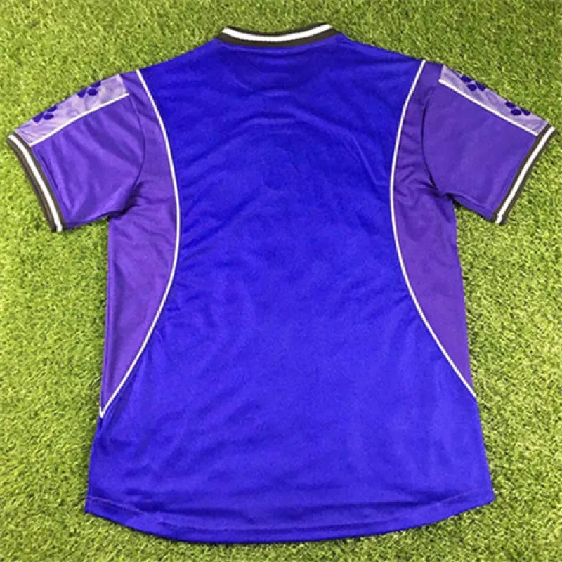 Maglia retro del Real Madrid 1997/98 Trasferta - Azzurro