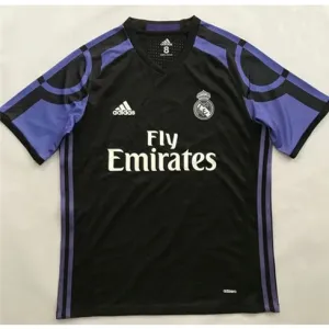 Real Madrid Retro-Drittes Trikot 2015/16 - Schwarz