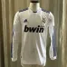 Camiseta retro de manga larga del Real Madrid 2010/11 cancha principal - Blanca