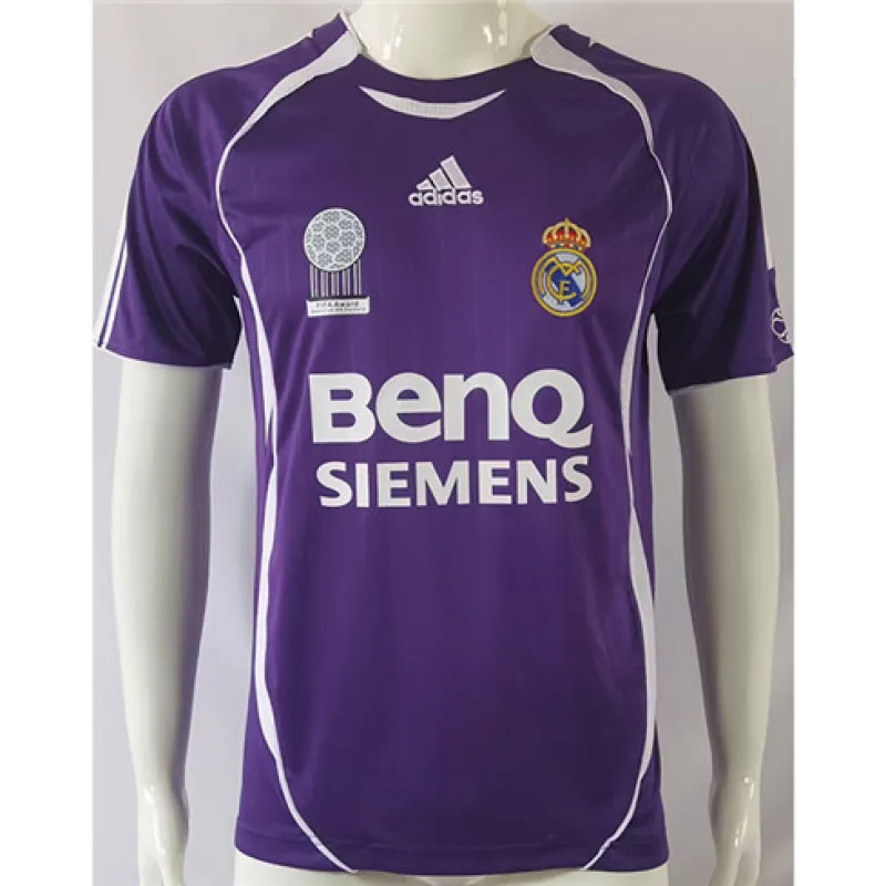 Maglia di calcio retro del Real Madrid 2006 - Viola