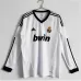 Camiseta retro de manga larga del Real Madrid 2012/13 cancha principal - Blanca