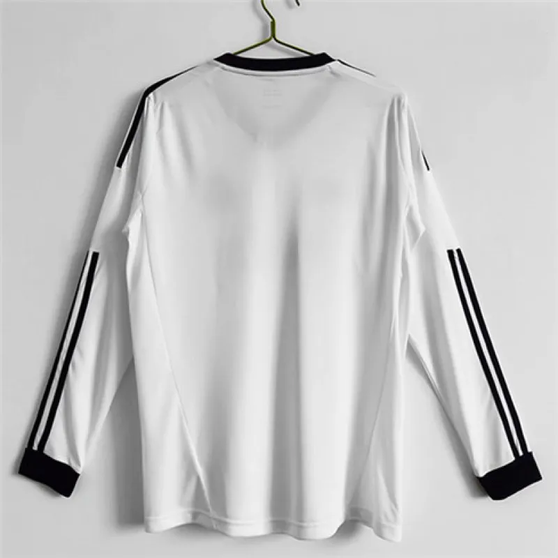 Camiseta retro de manga larga del Real Madrid 2012/13 cancha principal - Blanca