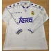 Camiseta retro de manga larga del Real Madrid 1994-96 cancha principal - Blanca