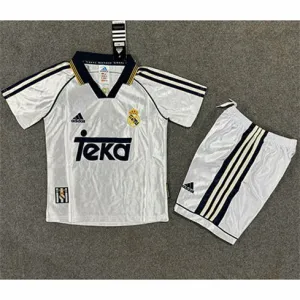 Real Madrid Retro Jersey 1998-00 Home - White