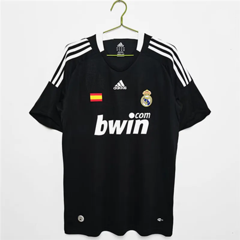 Real Madrid Retro Third Jersey 2008/09 - Black