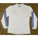 Camiseta retro de manga larga del Real Madrid 2010/11 cancha principal - Blanca