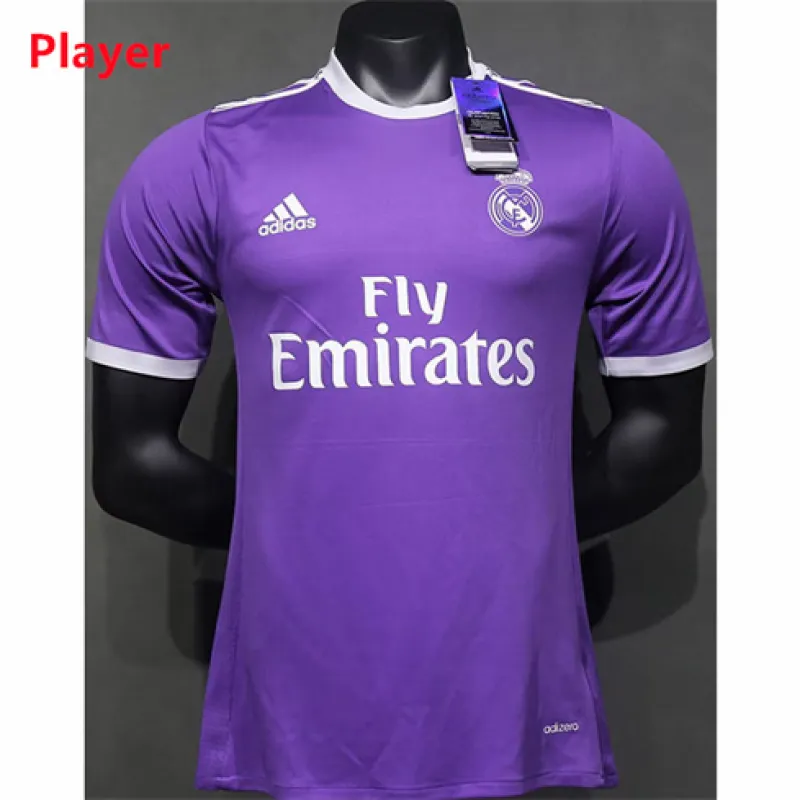 Maglia retro del Real Madrid 2016/17 Trasferta - Viola