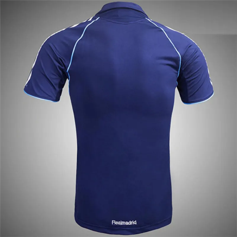 Maglia retro del Real Madrid 2005/06 Trasferta - Blu