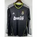 Camiseta retro de mangas largas del Real Madrid 2010/11 Fuera de casa - Negra