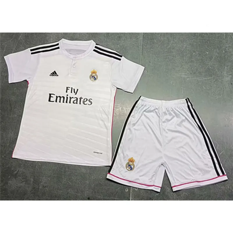 Maglia retro del Real Madrid 2014/15 campo casa - Bianca
