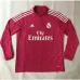 Maglia retro a maniche lunghe del Real Madrid 2014/15 Trasferta - Rossa