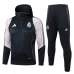 Vêtements de sport à capuche du Real Madrid 2024/25 - Noir