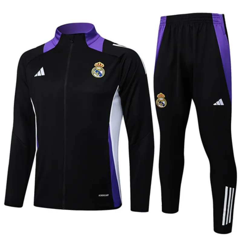 Real Madrid Sportjacke 2024/25 - Schwarz
