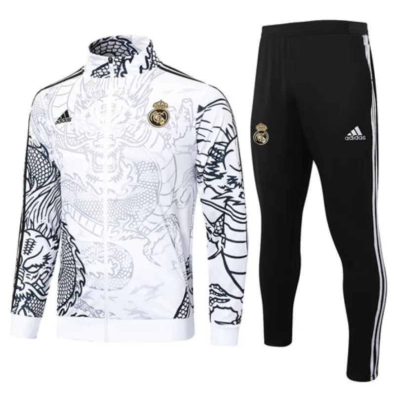 Real Madrid Sports Jacket 2024/25 - White