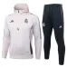 Ropa deportiva con capucha para niños del Real Madrid 2024/25 - Rosa