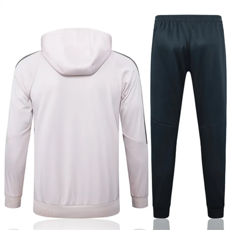 Ropa deportiva con capucha para niños del Real Madrid 2024/25 - Rosa