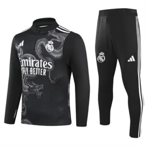 Vêtements de sport pour enfants du Real Madrid 2024/25 - Noir