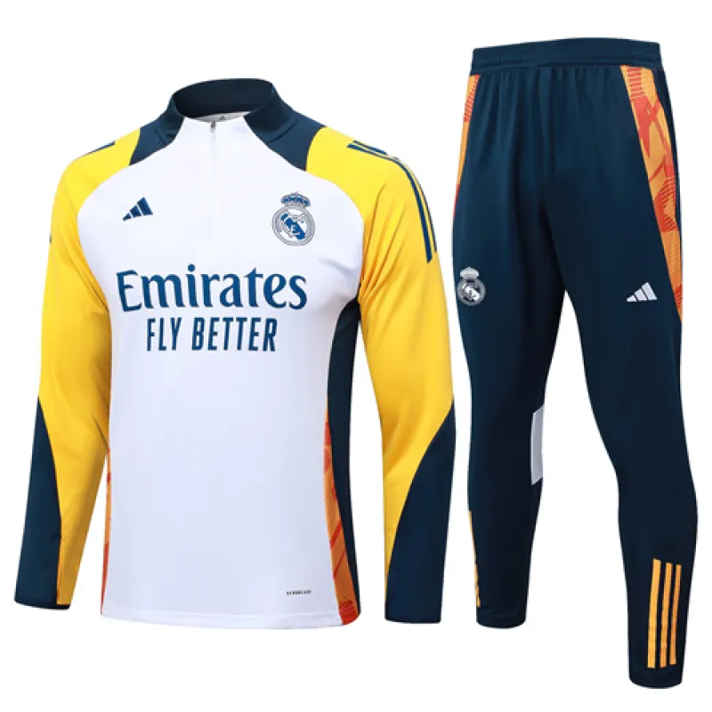 Ropa deportiva para niños del Real Madrid 2024/25 - Blanca