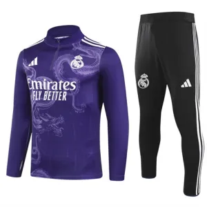 Vêtements de sport pour enfants du Real Madrid 2024/25 - Violet
