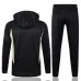 Real Madrid Children's Hooded Sportswear 2024/25 - Black