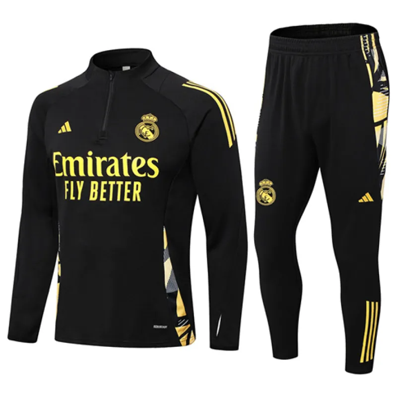 Real Madrid Children's Sportswear 2024/25 - Black