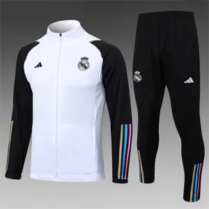 Real Madrid Children's Sports Jacket 2024/25 - White