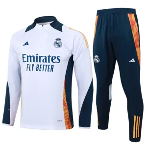 Ropa deportiva para niños del Real Madrid 2024/25 - Blanca