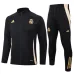 Veste de sport pour enfants du Real Madrid 2024/25 - Noir