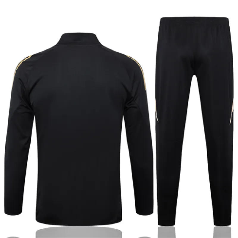Veste de sport pour enfants du Real Madrid 2024/25 - Noir
