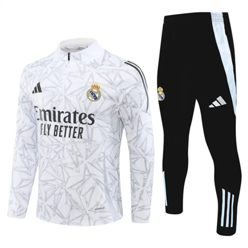 Ropa deportiva para niños del Real Madrid 2024/25 - Blanca