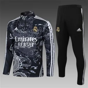 Vêtements de sport pour enfants du Real Madrid 2024/25 - Noir