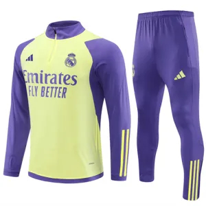 Vêtements de sport pour enfants du Real Madrid 2024/25 - Jaune