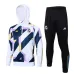Vêtements de sport à capuche pour enfants du Real Madrid 2024/25 - Blanc