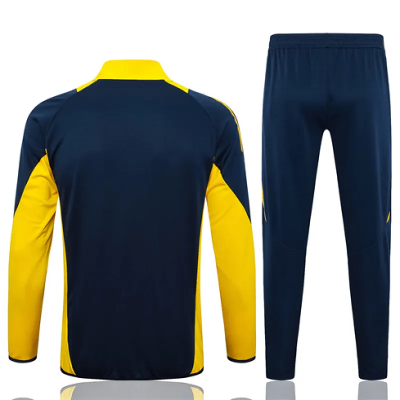 Veste de sport pour enfants du Real Madrid 2024/25 - Bleu