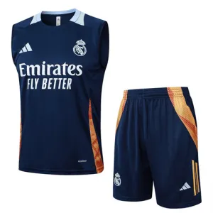 Set di shorts e gilet del Real Madrid 2024/25 - Blu