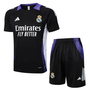 Real Madrid Trainingsjersey+Shorts 2024/25 - Schwarz