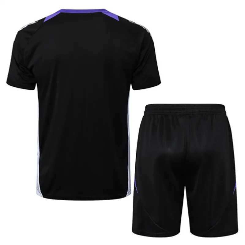 Real Madrid Trainingsjersey+Shorts 2024/25 - Schwarz