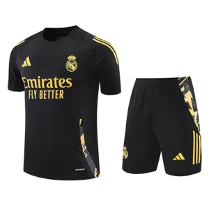 Real Madrid Trainingsjersey+Shorts 2024/25 - Schwarz