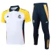 Set polo allenamento Real Madrid 2024/25 bianco con pantaloni