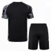 Maglia di allenamento + shorts per bambini del Real Madrid 2024/25 - Nera