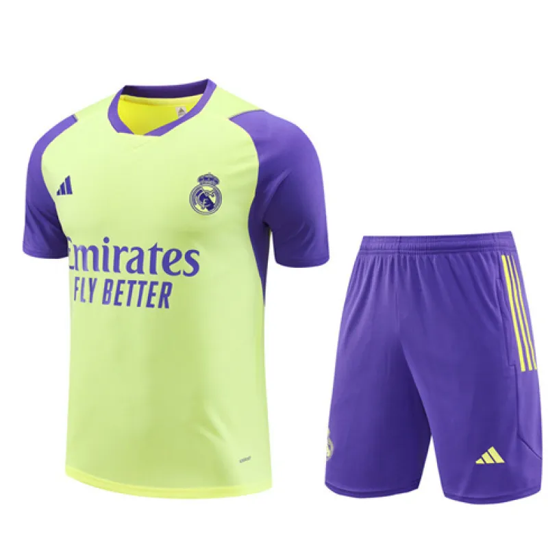 Maglia di allenamento per bambini del Real Madrid 2024/25 - Giallo