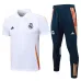 Real Madrid Trainings-Polo-Shirt + Hosen 2024/25 - Weiß