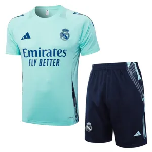 Real Madrid Trainingsjersey + Shorts 2024/25 - Blau