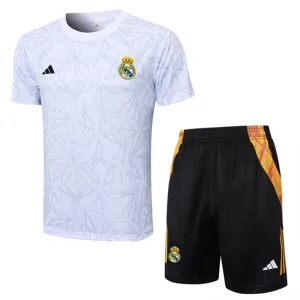 Real Madrid Trainingsjersey + Shorts 2024/25 - Weiß